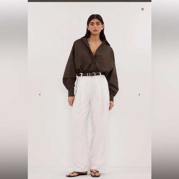 DISSH Tops - Dissh Rhea top in bitter choc - size 8